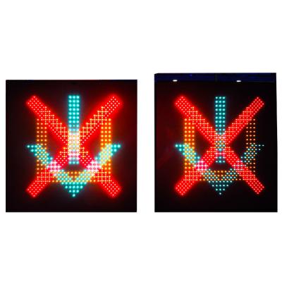 China 800 X 800mm LED Traffic Signal Lane Control Motorway VMS Signs for sale