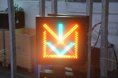 China IP65 LED Lane Use Control Signal Sign Construction Warning Signage for sale
