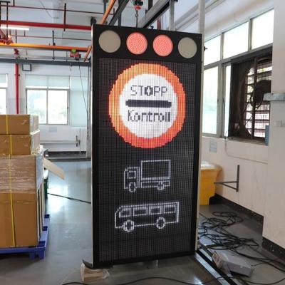 China 16×8 Module LED VMS Signs LED Variable Message Display Board for sale