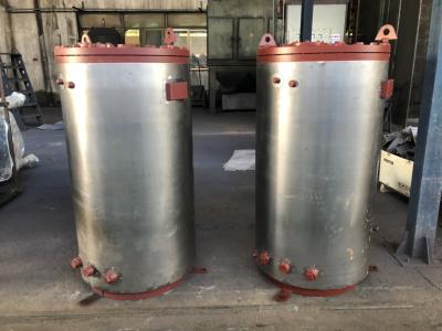 China 1.0 M3 Tanque de almacenamiento vertical de gas para recipientes a presión Asme en venta