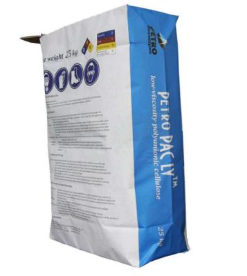 China Laminated PP Woven Bags PP Cement Bags Waterproof Poly Woven Sacks For Packaging à venda