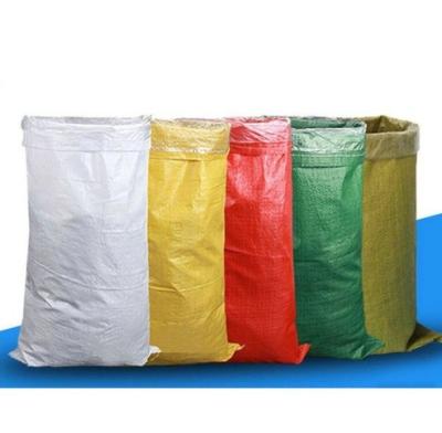 China 50kg Rice PP Woven Packaging Bags Flour Corn 120gsm for sale