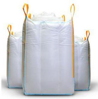 China Laminated Bulk Bag Standard FIBC Plastic Rice Grain 240gsm Cement 1 Ton Bags for sale