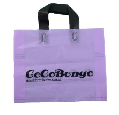 China 0.3m Loop Handle Plastic Bags for sale