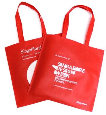 China Gravure Printing Plastic PE Shopping Bags 700mm Logo Printed Soft Loop for sale