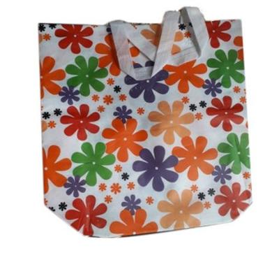 China Polypropylene Loop Handle Plastic Bags Screen Printing LDPE Shopping Packaging Bag for sale