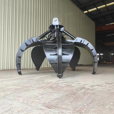 China Manufacturer High efficiency Excavator Mechanical Grab Clamp Bucket Excavator For PC100, ZX110, CAT320, CAT324 for sale