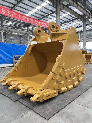 China Excavator attachments rock buckets , OEM Excavator Parts Heavy Duty Mining Rock Digger Bucket for sale