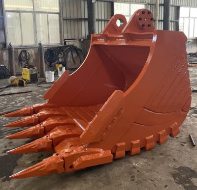 China Customized Excavator Rock Bucket For Digging Mining 12m3 Capacity for sale