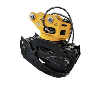 China Mechanical Hydraulic Rotating Grab For Excavator ZX60 PC40 CAT306 for sale