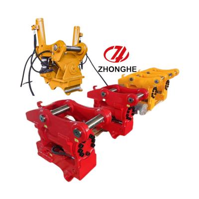 China 25 Ton Excavator Quick Coupler , Hydraulic Tilting Quick Hitch CE Approval for sale