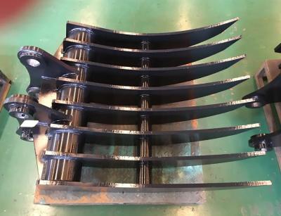 China OEM Mini Excavator Rake Bucket Attachment For Land Clearing for sale