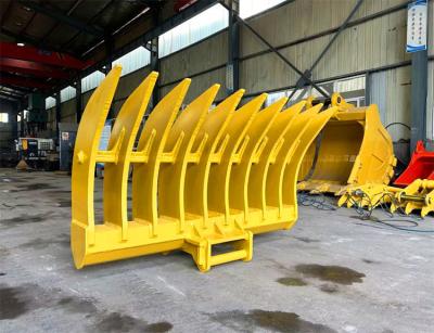 China CAT320D Excavator Root Rakes Fo Site Preparation Construction for sale