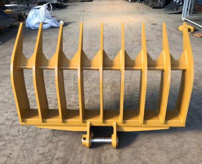 China 13 Ton Excavator Stick Rake For Land Clearing Site Preparation for sale