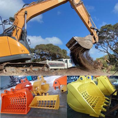 China Construction Rock Bucket For Excavator Cat308 Kx080 CAT Hitachi Kobelco for sale