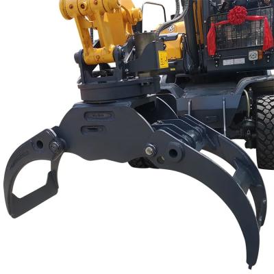 China 24 Ton Escavadora Hydraulic Grapple, máquina escavadora mecânica Grab For Komatsu Hitachi à venda