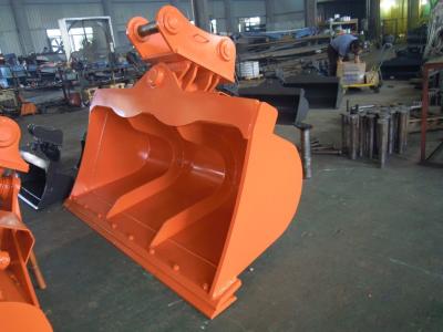 China Customized Mini Excavator Hydraulic Tilt Bucket With 1200mm Width OEM ， excavator bucket tilt for sale