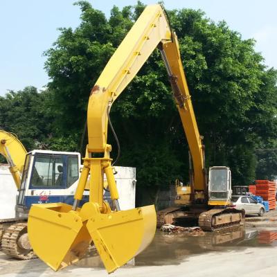China CAT320 Excavator Clamshell Bucket For Digger Boom Arm 1100kg for sale