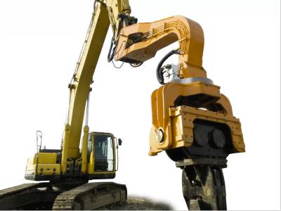 China High Quality Bridge Pile Foundation Excavator Used Hydraulic Vibro Pile Hammer à venda