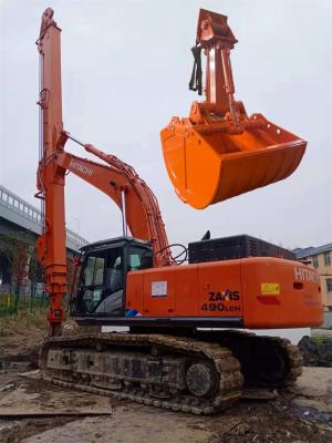 China Customized Excavator Clamshell Bucket Q345B 3600kg Hydraulic Rotating Grapple for ZX210LC-6 telescopic arm for sale