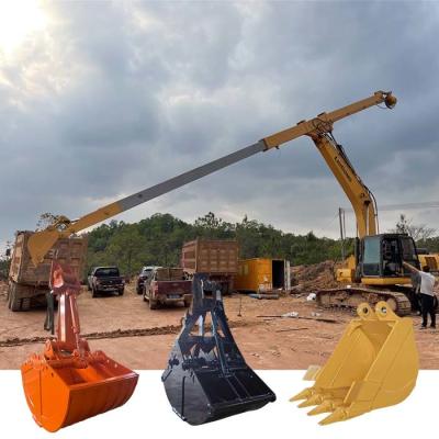 China Custom Clamshell Bucket For CAT320D PC200  Teledipper With Clamshell for sale