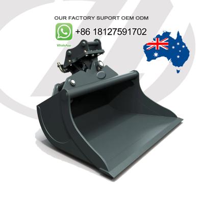 China Restricted Spaces With The Power Angled Design Tilting Mud Bucket That Delivers Maximum Versatility for sale