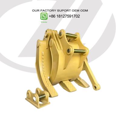 China Rotating Motor Equipped Log Grabbing Mechanism With 30 Gpm Flow Rate for sale