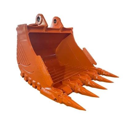 China Long Lasting Durability Construction Bucket Excavation Bucket Excavator Rock Bucket For Hitachi Excavator for sale