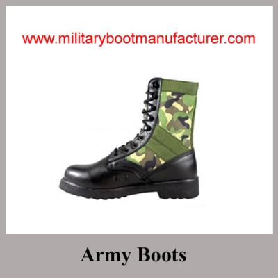 China Wholesale China made Camouflage Color Military Jungle  Boots for sale