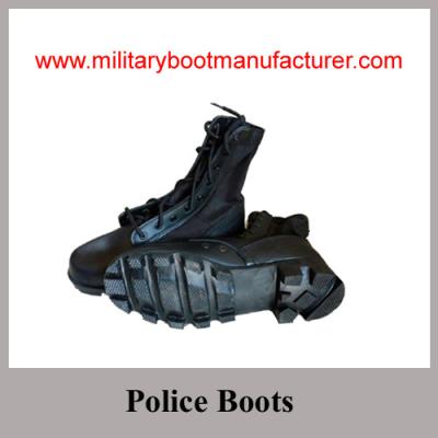 China Wholesale China made Genuine Leather  Military Jungle  Boots with Panama Soles for sale
