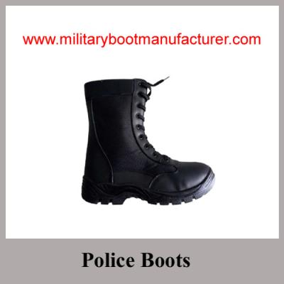 China Wholesale China made Water-Resistant Injection Black Jungle  Boot for sale