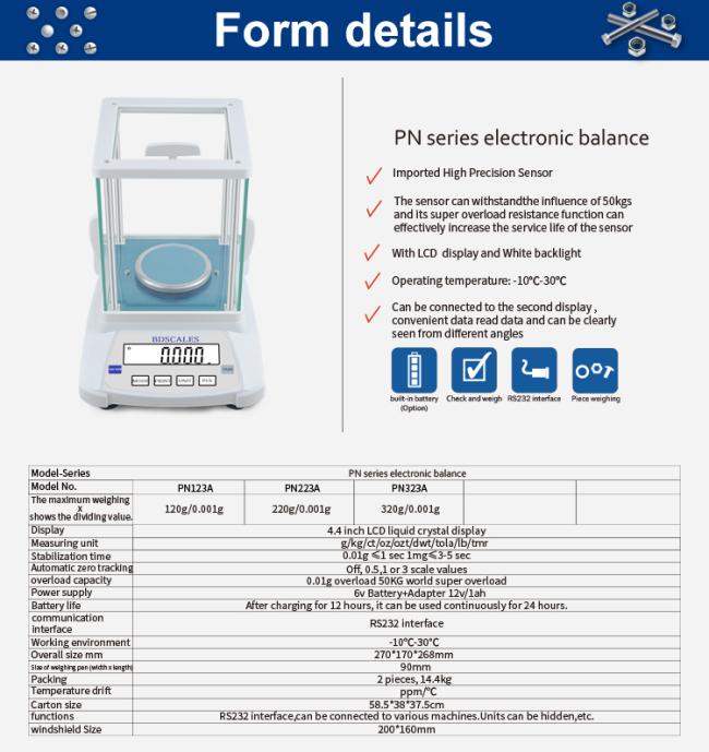 1mg Electronic Analytical  Balance Laboratory Lab Weighing Scales balanza precision digital Chemical industry balances