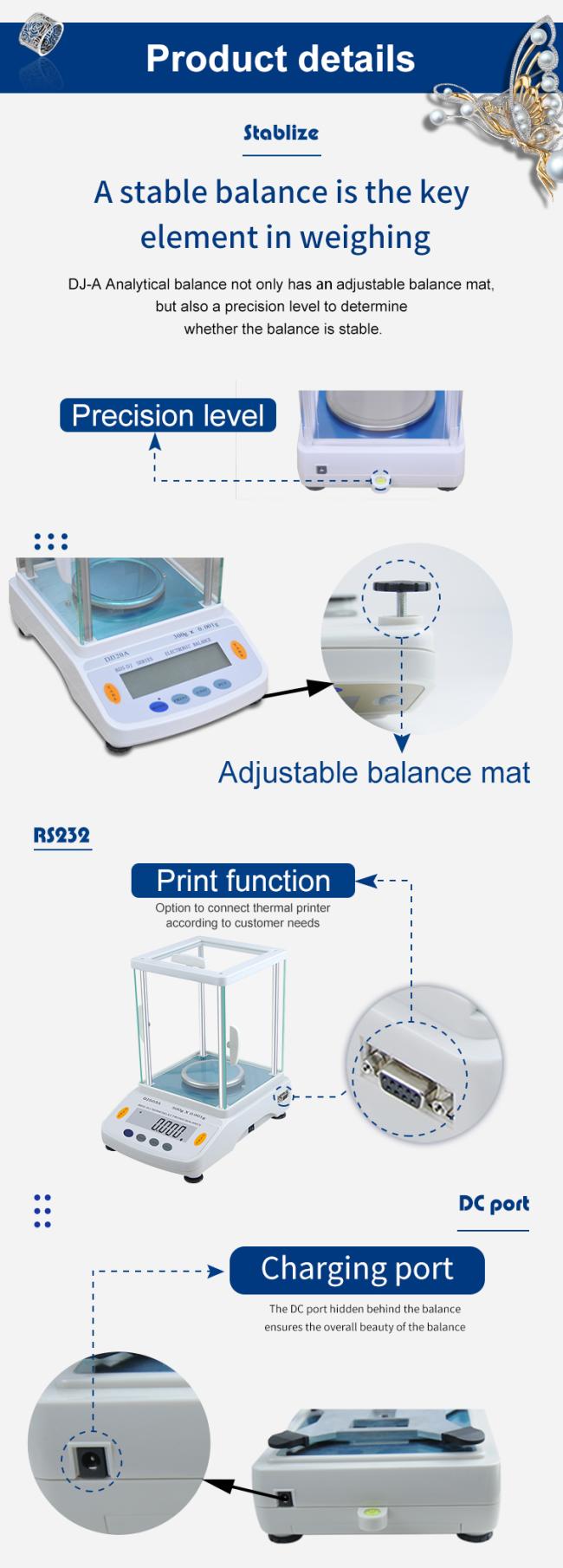 electronic digital analytical  weight  scales balancing  weighing  analyzer  machine  like  ohaus  scale