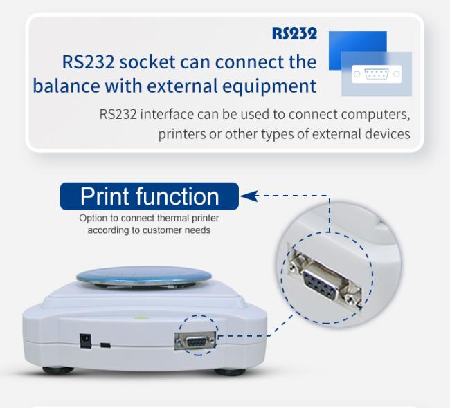 Electronic Weighing Scales Digital balance LCD Display Lab balance High precision balance scales manufacturer