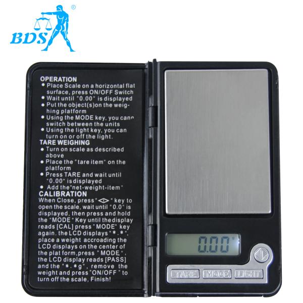 Quality BDS-808 Portable Milligram Scale 200g customizable Small digital pocket scale Escala de herramienta de joyeria for sale