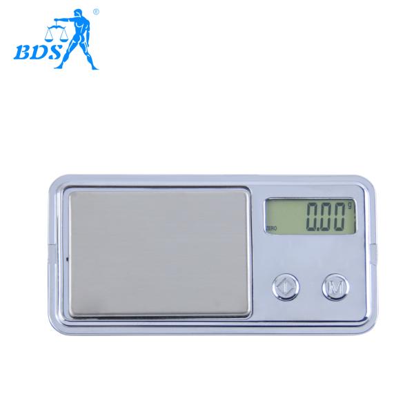 Quality BDS customizable digital gram weighing scale 0.01 precision portable pocket scale  1Mg jewelry scale for sale