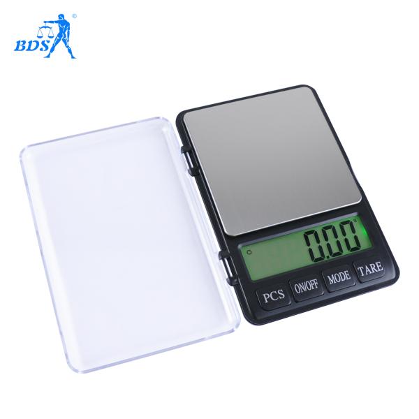 Quality BDS-Notebook Custom Logo electronic weighing pocket scales 600gram 0.01 Jewelry for sale