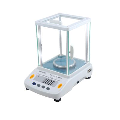 China High Accuracy 0.001g Measuring Weight Tool Digital Scale with Glass Cover Analytical Lab Scales RS232 Printing Function for sale