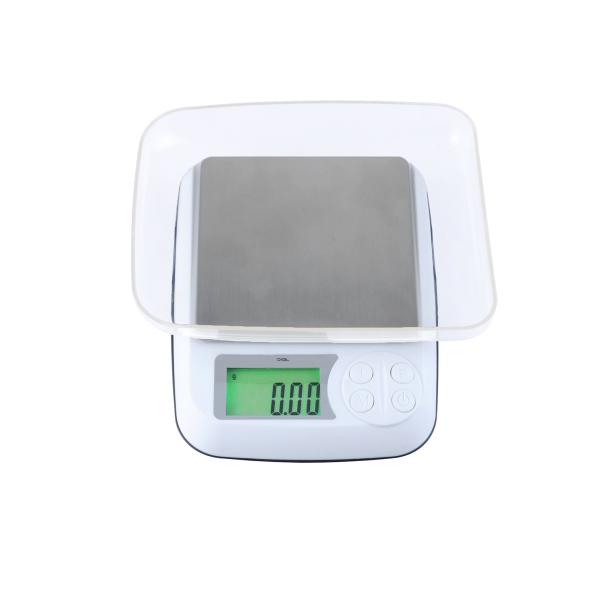 Quality portable digital electronic scale stainless steel weighing scale for food diet LCD display  MINI cooking baking tools for sale