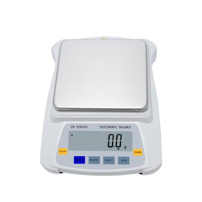 China Laboratory instrument Balance 0.1g Electronic Balance Rectangle Digital balance Color scale from China for sale
