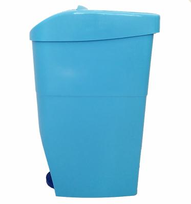 Chine Les ABS pédalent poubelle sanitaire, poubelle de disposition de serviette hygiénique de dames à vendre