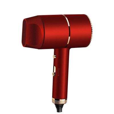 China Red 60dB Lightweight Quiet Hair Dryer 145x215x80mm for sale