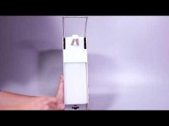plastic Elbow Operated Sanitizer Dispenser , hand push Hospital Soap Dispenser