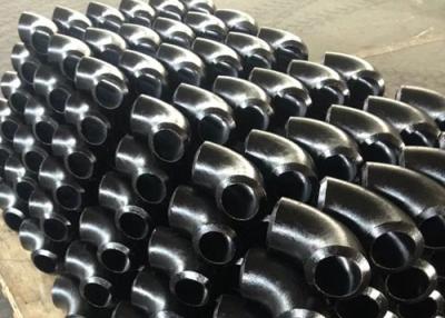 China Long radius carbon steel seamless 90°deg elbow for sale