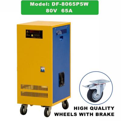 China 80V 65A Multifunctional Forklift Lithium Ion Battery Chargers With Timer Control for sale