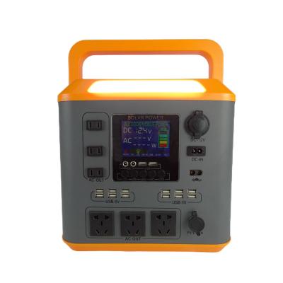 China 2A5V*2 Portable Power Generator Overload Protection 1500W Outdoor Mobile Power Supply for sale