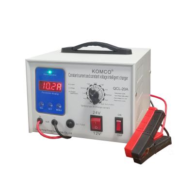 China 10A-50A Automotive Battery Charger 12V/ 24V/48V Constant Pressure 4 Stages for sale