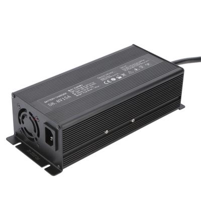 China Customized 48v 15a Battery Charger EZGO RXV Battery Charger With 3pin Triangular Plug for sale