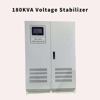 China 3 Phase 180KVA 200KVA 220KVA 300KVA Copper Wire Voltage Stabilizer Custom Input 260V~430V -10℃~ 50℃ Range for sale
