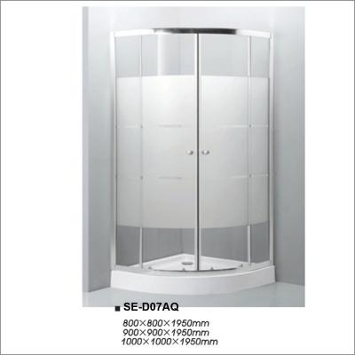 China Los recintos de aluminio de la ducha del cuarto de baño del marco liberan la certificación derecha del CE en venta